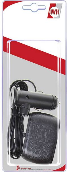 Produktbild: IWH Doppelsteckdose Belastbarkeit Strom max.=10A 12 oder 24 V/DC
