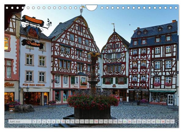 Produktbild: BERNKASTEL-KUES (Wandkalender 2026 DIN A4 quer), CALVENDO Monatskalender