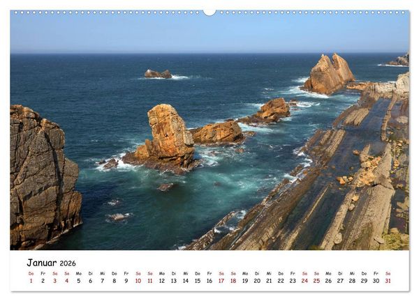 Produktbild: Nordspanien (hochwertiger Premium Wandkalender 2026 DIN A2 quer), Kunstdruck in Hochglanz
