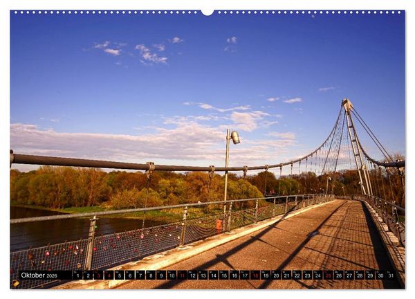 Produktbild: Magdeburg an der Elbe 2026 (hochwertiger Premium Wandkalender 2026 DIN A2 quer), Kunstdruck in Hochglanz