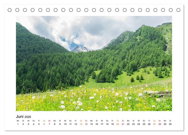 Produktbild: S&uuml;dtirol - Traumhafte Berge und Seen im Norden Italiens (Tischkalender 2026 DIN A5 quer), CALVENDO Monatskalender