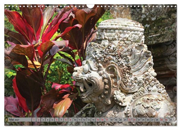 Produktbild: Bali - Tempelw&auml;chter und D&auml;monen (Wandkalender 2027 DIN A3 quer), CALVENDO Monatskalender
