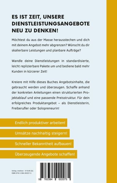 Produktbild: Productize your Service