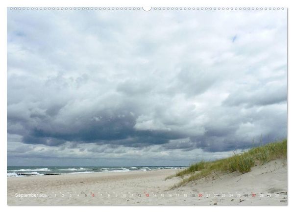 Produktbild: Wo de Ostseewellen trecken an den Strand 2026 (Wandkalender 2026 DIN A2 quer), CALVENDO Monatskalender