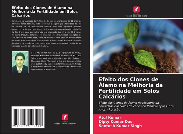 Produktbild: Efeito dos Clones de &Aacute;lamo na Melhoria da Fertilidade em Solos Calc&aacute;rios