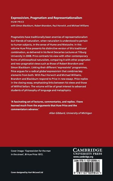 Produktbild: Expressivism, Pragmatism and Representationalism