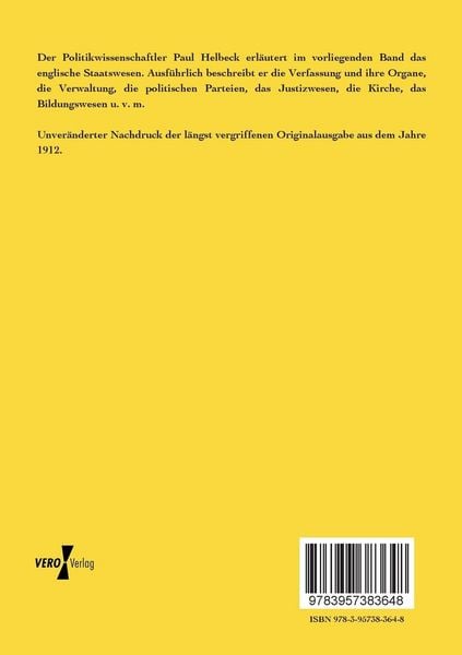 Produktbild: Wie das englische Volk sich selbst regiert