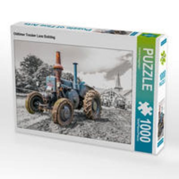 CALVENDO Puzzle Oldtimer Trecker Lanz Bulldog | 1000 Teile Lege-Größe 64x48cm Foto-Puzzle für glückliche Stunden