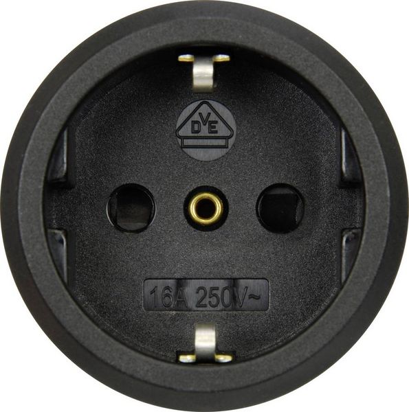 Produktbild: Ehmann 0200x00062303 Steckdosen-Verteiler Grau, Schwarz Schutzkontakt 1St.