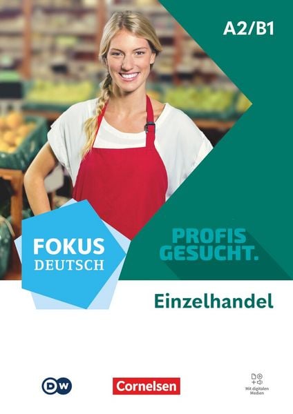Produktbild: Fokus Deutsch - Profis gesucht - A2/B1