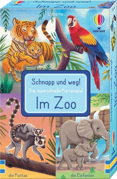 Produktbild: Schnapp und weg! Das superschnelle Kartenspiel: Im Zoo