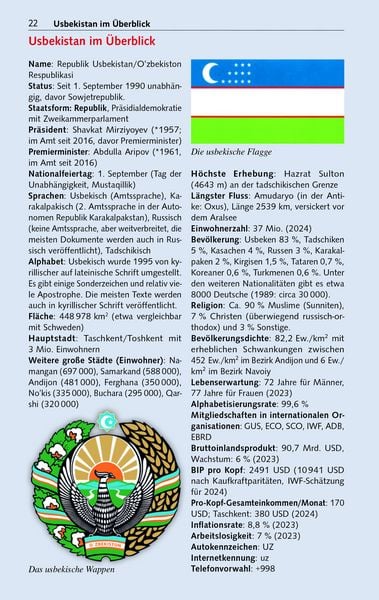 Produktbild: TRESCHER Reisef&uuml;hrer Usbekistan