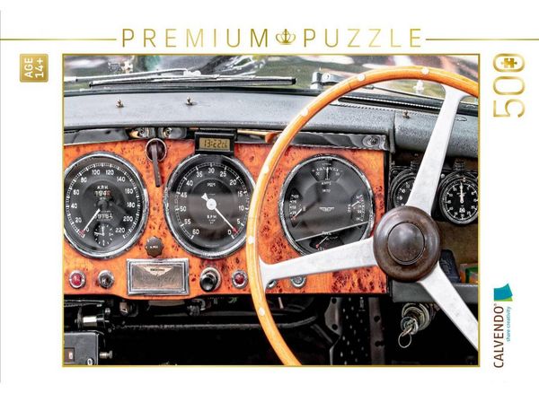 CALVENDO Puzzle Oldtimer - Cockpits vergangener Zeiten | 500 Teile Lege-Größe 48 × 36 cm Foto-Puzzle für Erwachsene