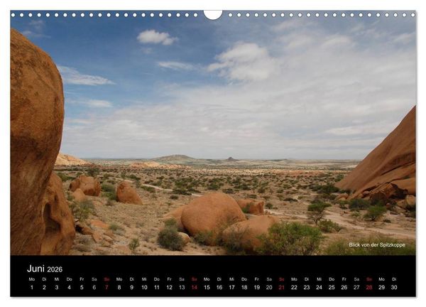Produktbild: Namibia (Wandkalender 2026 DIN A3 quer), CALVENDO Monatskalender