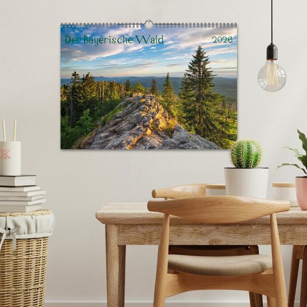 Produktbild: Der Bayerische Wald (Wandkalender 2026 DIN A3 quer), CALVENDO Monatskalender