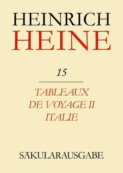 Produktbild: Tableaux de voyage II. Italie