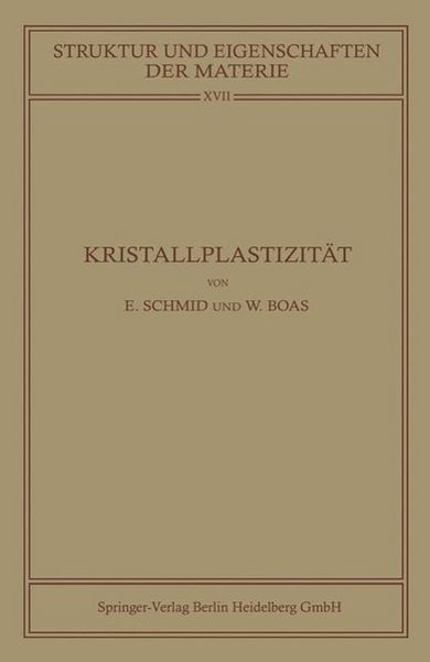 Produktbild: Kristallplastizit&auml;t