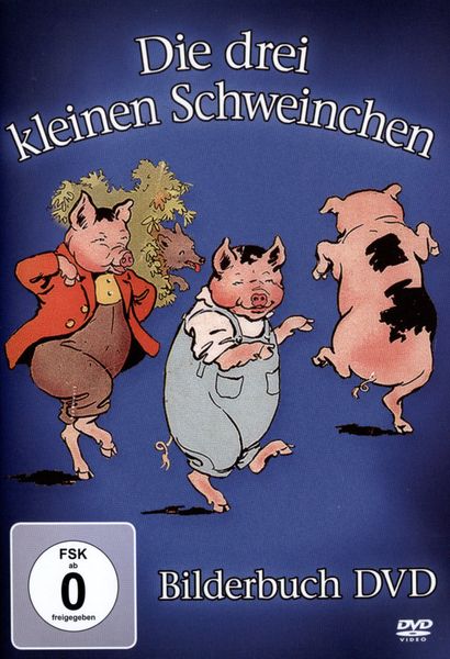 Produktbild: Die drei kleinen Schweinchen (Bilderbuch-DVD)