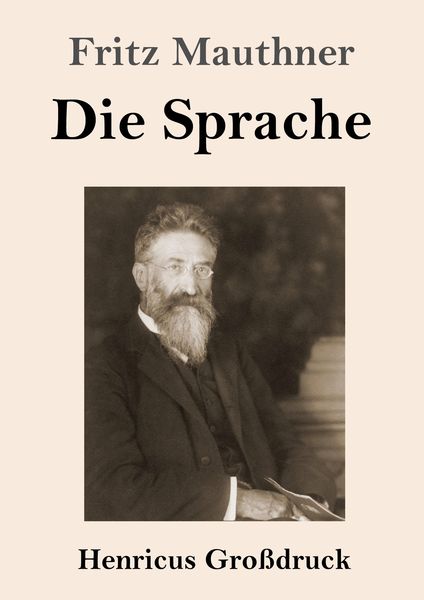 Produktbild: Die Sprache (Gro&szlig;druck)