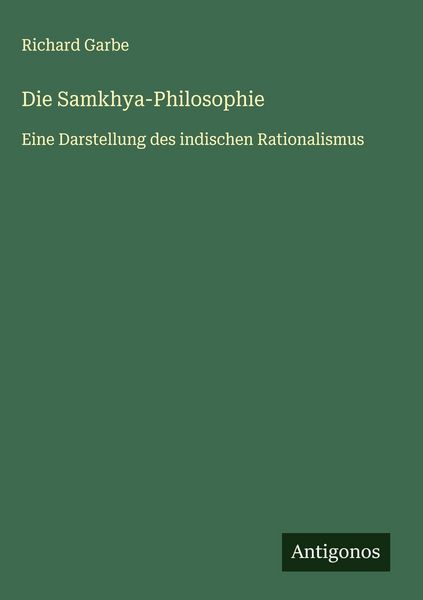 Produktbild: Die Samkhya-Philosophie