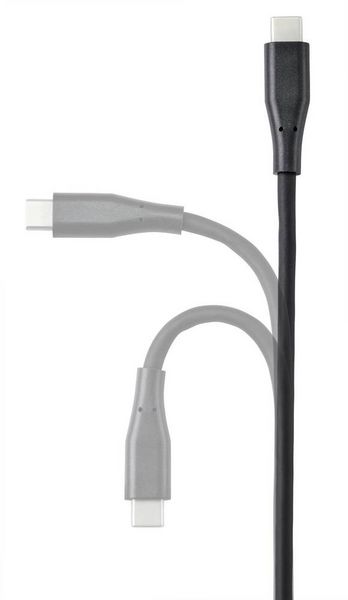 Produktbild: Renkforce USB-Kabel USB 3.2 Gen1 USB-A Stecker, USB-C&reg; Stecker 2.00 m Schwarz PVC-Mantel, hochflexibel RF-4995176