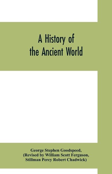 Produktbild: A history of the ancient world
