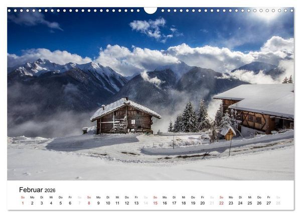 Produktbild: Bergbauernh&ouml;fe im Ultental (Wandkalender 2026 DIN A3 quer), CALVENDO Monatskalender