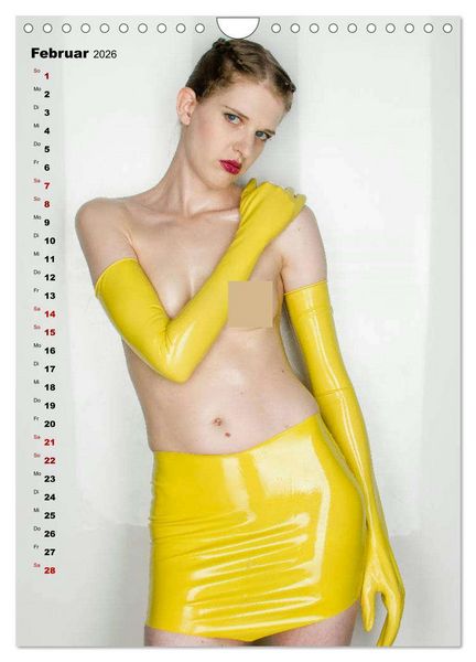 Produktbild: Yellow Latex (Wandkalender 2026 DIN A4 hoch), CALVENDO Monatskalender