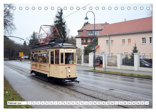 Produktbild: Tram historisch (Tischkalender 2026 DIN A5 quer), CALVENDO Monatskalender