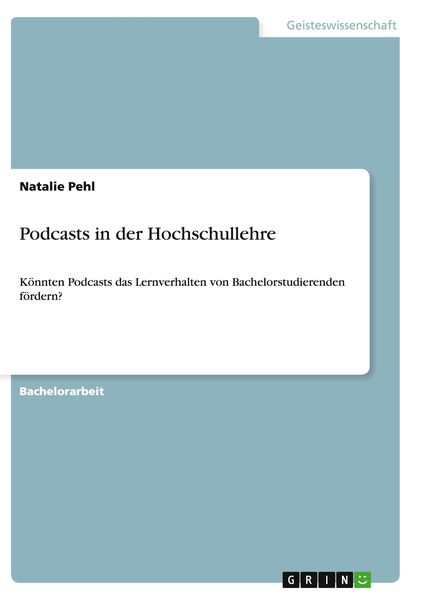 Produktbild: Podcasts in der Hochschullehre
