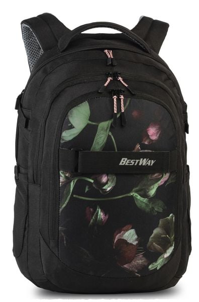 Produktbild: BESTWAY&reg; Rucksack Evolution Air, schwarz/bunt, 22 Liter