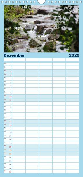 Produktbild: S&uuml;dnorwegen - Familienplaner hoch (Wandkalender 2022 , 21 cm x 45 cm, hoch)