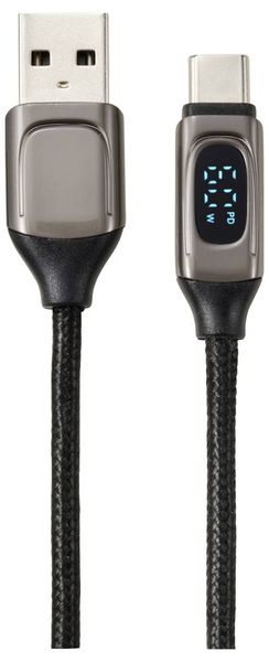 Produktbild: Renkforce USB-Kabel USB 2.0 USB-A Stecker, USB-C&reg; Stecker 0.50 m Silber (metallic) RF-6249500