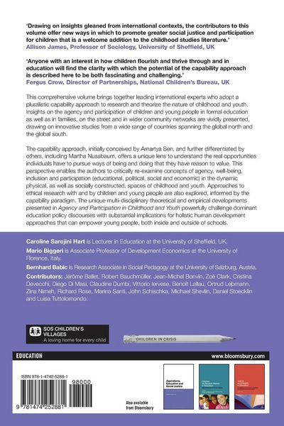 Produktbild: Agency and Participation in Childhood and Youth