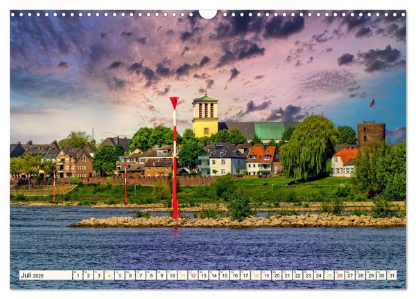 Produktbild: Reise durch Deutschland - Rees am Niederrhein (Wandkalender 2026 DIN A3 quer), CALVENDO Monatskalender