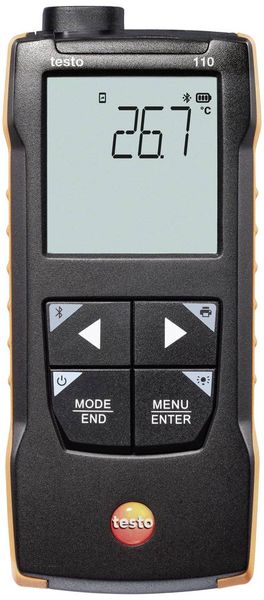Produktbild: Testo 110 Temperatur-Messger&auml;t -200 - +800&deg;C F&uuml;hler-Typ NTC, Pt100
