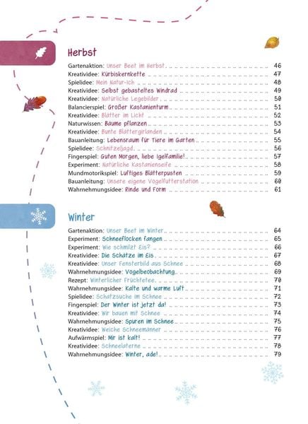 Produktbild: Das Kita-Jahreszeitenbuch: Natur erleben