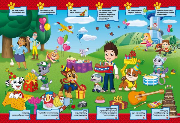 Produktbild: PAW Patrol Wimmelbuch