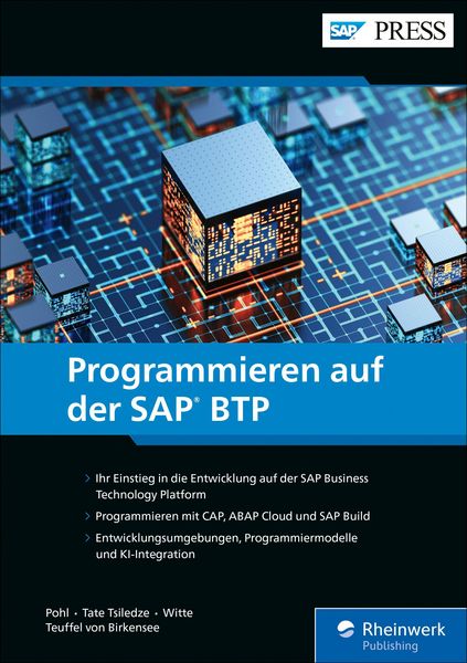 Produktbild: Programmieren auf der SAP BTP