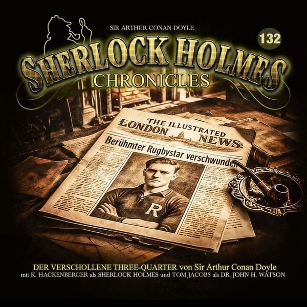 Produktbild: Sherlock Holmes Chronicles - Der verschollene Three-Quarter,1 Audio-CD