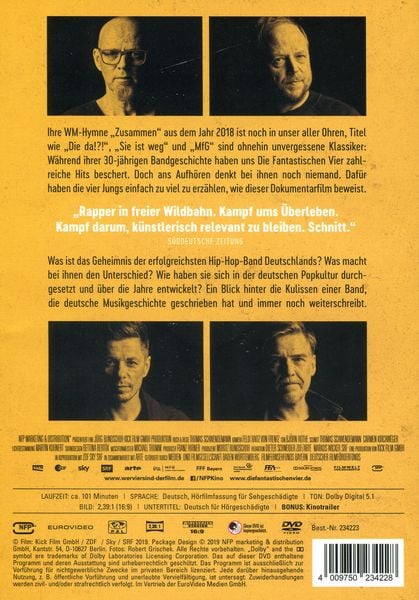 Produktbild: Wer 4 sind - Die Fantastischen Vier