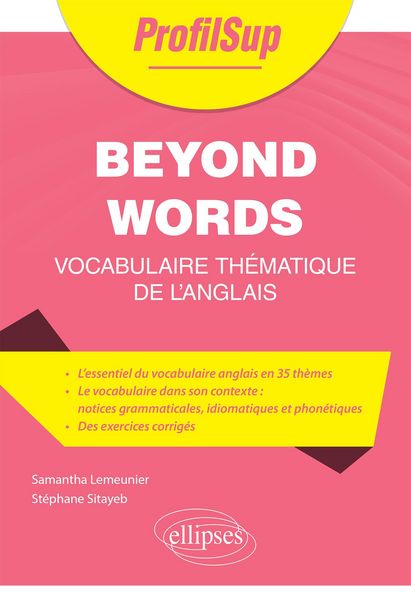Produktbild: Beyond Words - Vocabulaire th&eacute;matique de l'anglais