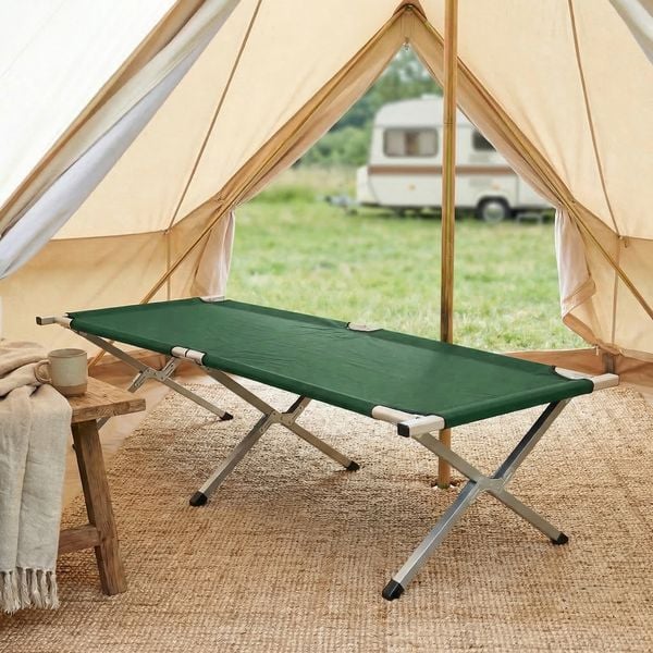 Produktbild: Alu Campingbett Feldbett 190cm Tosali M