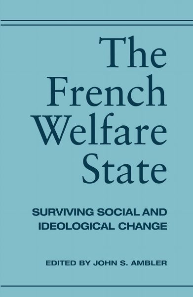 Produktbild: The French Welfare State