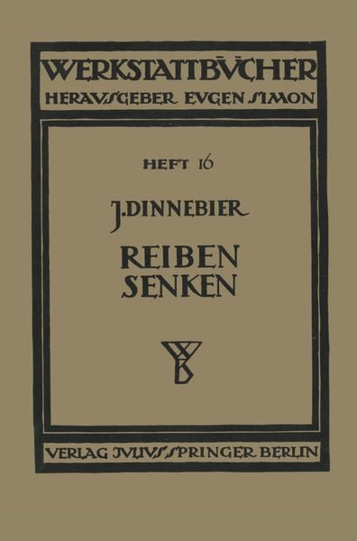Produktbild: Reiben und Senken