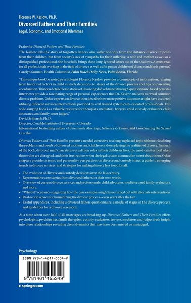 Produktbild: Divorced Fathers and Their Families