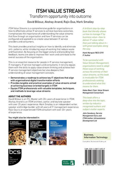 Produktbild: ITSM Value Streams
