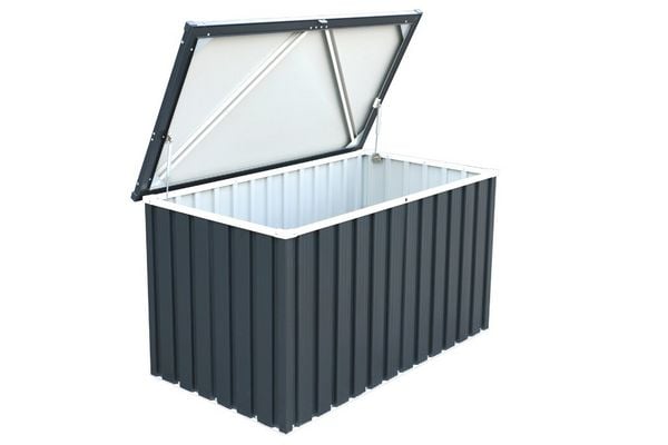 Produktbild: Metall Garten Ger&auml;tebox Kiste Kissenbox 585 L
