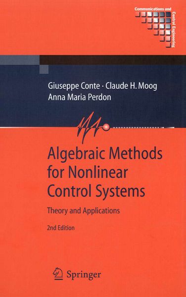 Produktbild: Algebraic Methods for Nonlinear Control Systems