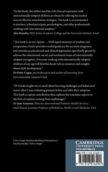 Produktbild: Rehabilitation and Remediation of Internationally Adopted Children